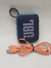 JBL Go 4 Portable Waterproof Bluetooth Speaker GO4 Blue/ Green W Charger