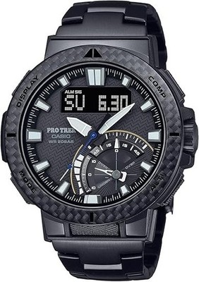 CASIO PRO TREK PRW-73XT-1JF ANGLER LINE Titanium Band Solar Radio Watch Japan??