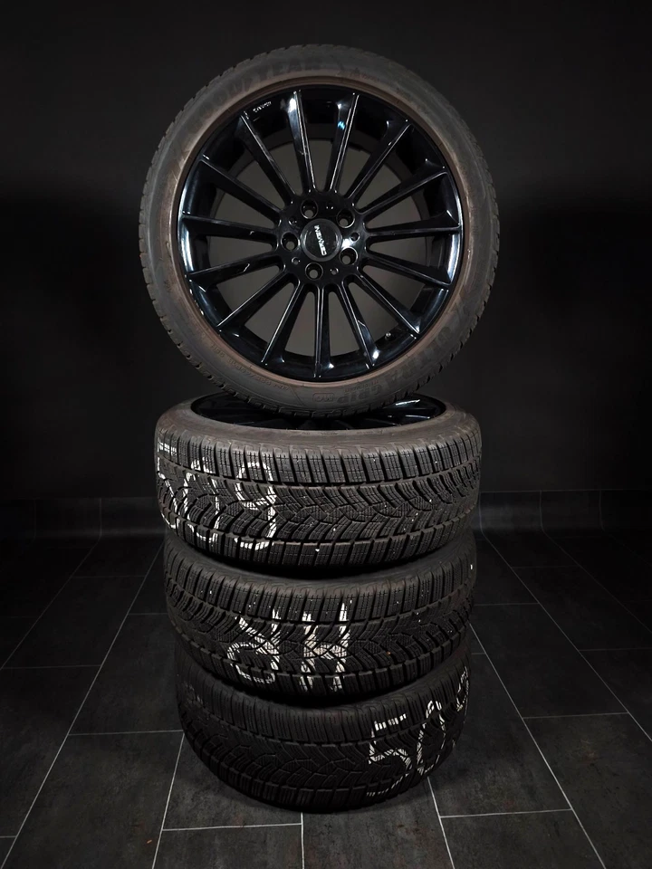 4 Winterreifen 225/45R18 18" CARMANI Alufelgen KBA 53103 8Jx18 ET 45 - Bild 2 von 4