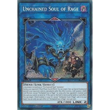 Unchained Soul of Rage RA02-DE041 Secret Rare 1. Auflage YuGiOh Karte