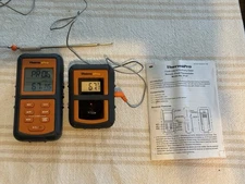 Therm Pro Remote Food Thermometer Model No TP-07 Smoker BBQ Oven