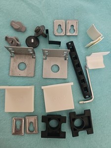 Assortment Of  Brackets And Fasteners