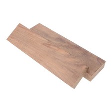 2 Pcs Walnut Carving Material Natural Blocks Unfinished Wooden
