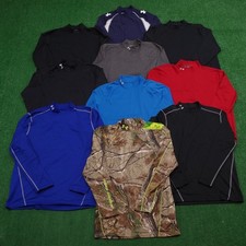 Lot Of 10 Under Armour Mens Size XL Cold Gear...