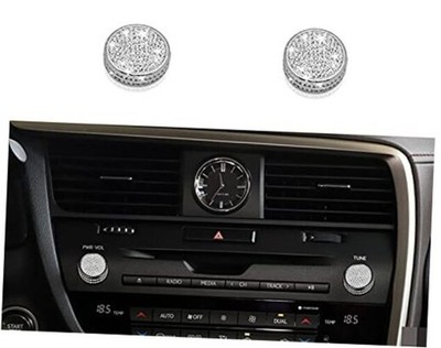 CONGCONG Bling Crystal Diamond Interior Multimedia Volume Audio Volume Knobs