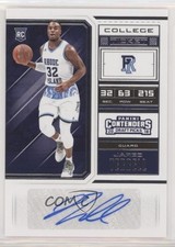 2018 Panini Contenders Draft Picks College Ticket Jared Terrell #99 Auto 4l6