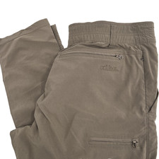 KUHL Mens 32x30 Greenish Brown Navigatr Hiking Pants Water Repellent UPF Stretch