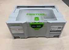 Festool PDC 18/4 Drill, Battery Packs and Extras