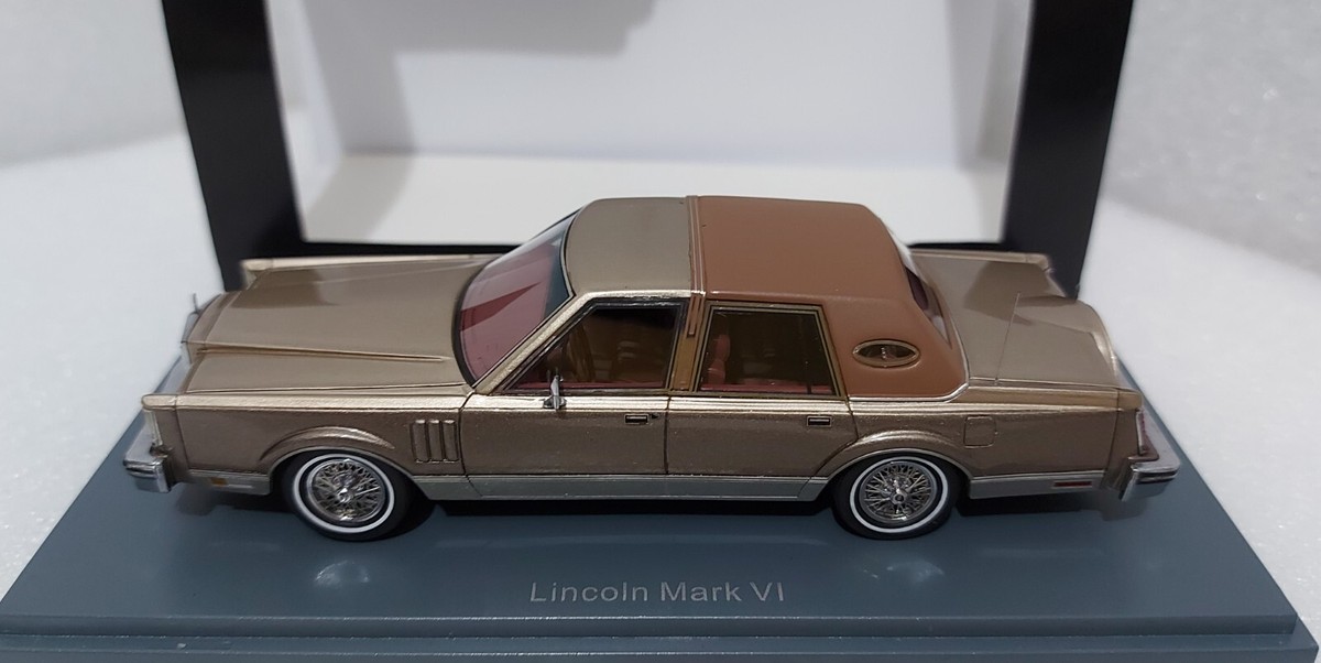 NEO 1/43 Lincoln MarkVI 1980 リンカーン マーク6 1/43 VERY RARE LINCOLN CONTINENTAL MARK VI SEDAN 1980 NEO