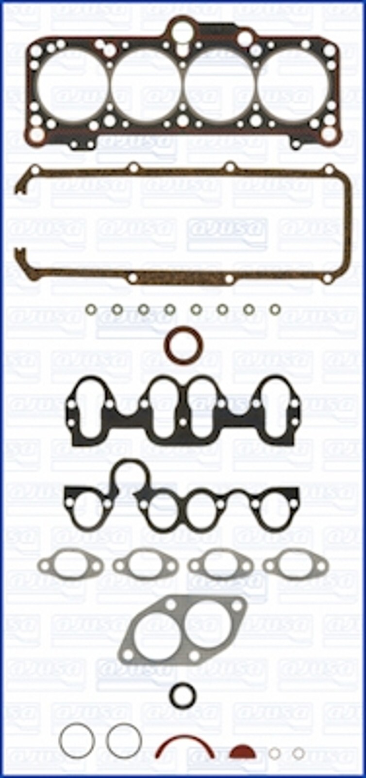 Jeu de joints supérieur Audi 80 92- en matériaux composites durables