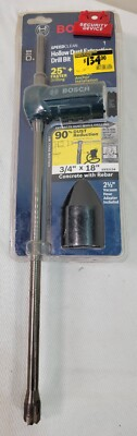 #ad #ad Bosch DXS2124 SDS plus Speed Clean Dust Extraction Bit 3 4quot; x 18quot; w 2.5quot; Adptr $30.00