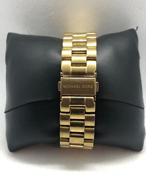 Michael Kors MK5055 Unisex Analog Golden Brushed Dial Quartz  display picture 2