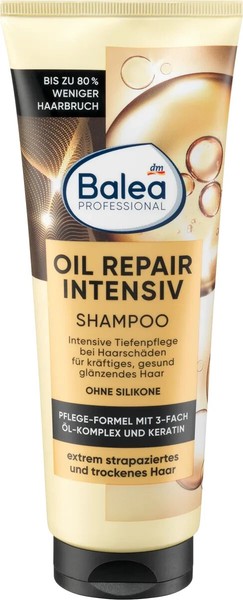 Balea Professional Shampoo Oil Repair Intensiv, 250 Ml, Neu-image