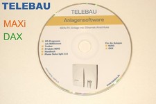 Telebau Telnet MAXi DAX  Konfigurationssoftware Bedienungsanleitung CD +
