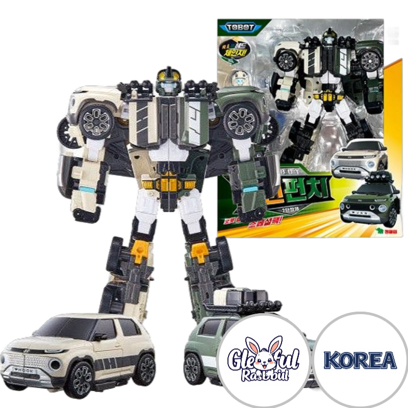 BIG] TOBOT TWIN PUNCH Combined Robot Transformer CASPER CAR TOY | eBay