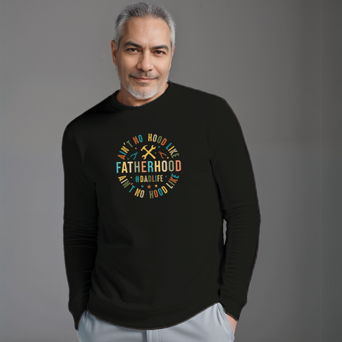 Sudadera de algodón "Paternidad" para hombre - Imagen 5 de 49