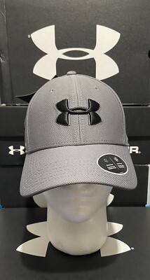 Under Armour Mens Graphite Gray Blitzing (1305036-040) Cap