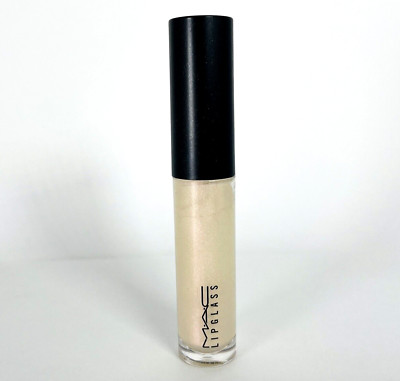 MAC MELT FOR U LipGlass Lip Gloss 0.11 oz Pearly White Pink Pearl NWOB