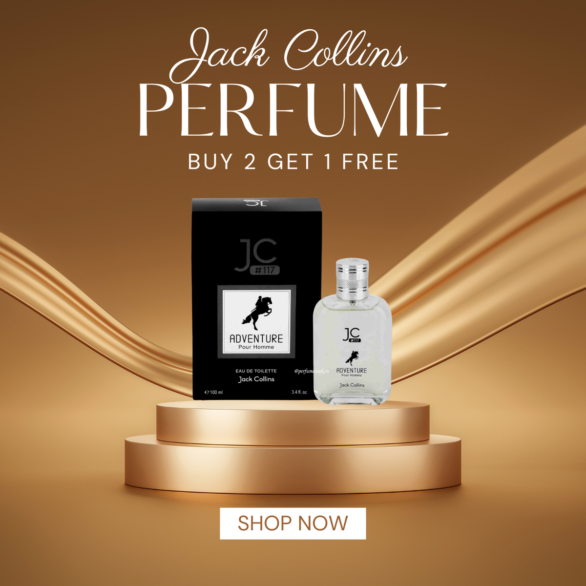 Jack Collins UAE BUY GET FREE Eau De Toilette 100ml Men