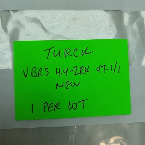 Turck VBRS 4.4-2RK 4T-1/1 Two Branch Daisy Chain Cordset M12 M to M12 1m New - Picture 10 of 10