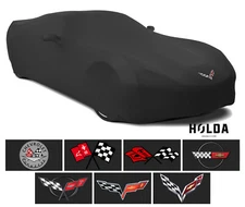 Holda - INDOOR Super Stretch Custom Car Cover for Chevy Corvette w Bag & Logo