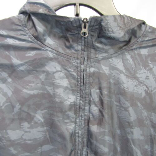 Felpa a vento Under Armour nera mimetica anorak uomo taglia S aderente small - Foto 2 di 13