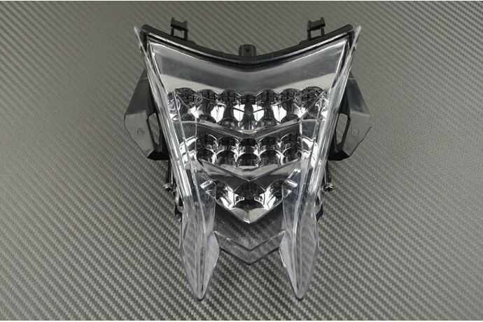 Feu arrière LED transparent BMW S1000R pour épurer le support de plaque