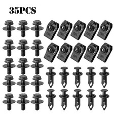 For Chevrolet Body Bolts U-nut Clips M6 Engine Under Cover Splash Shield Guard