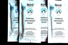 ikoo Thermal Treatment Wrap Volume and Nourish Mask 1.2 oz set of 4