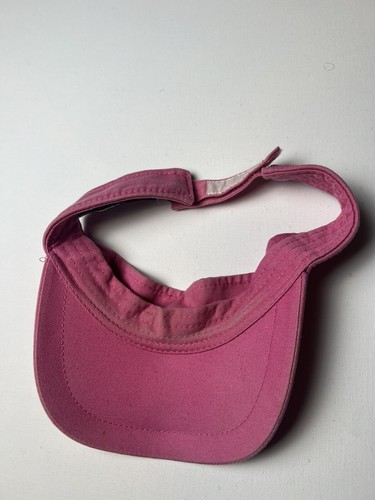Girls Youth Salty Dog Cafe Adjustable Visor Hat Cap Pink Hilton Head SC - Picture 4 of 5