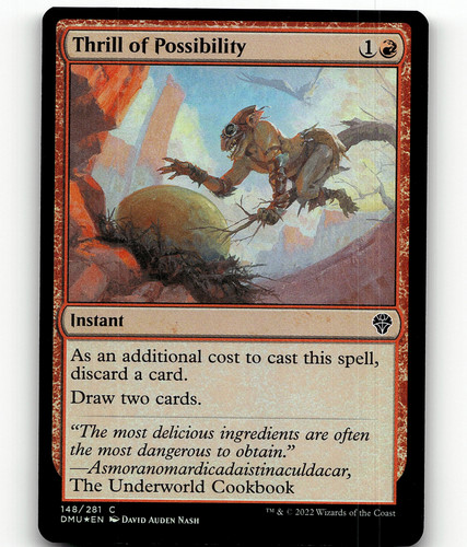 MTG Thrill of Possibility Dominaria United (DMU) Common Magic #148/281  Unplayed | eBay