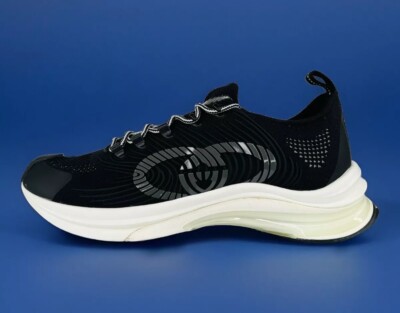 Gucci Run Tech GG Interlocking Logo Sock Sneakers UK 12.5 - US 13 - EU 46.5