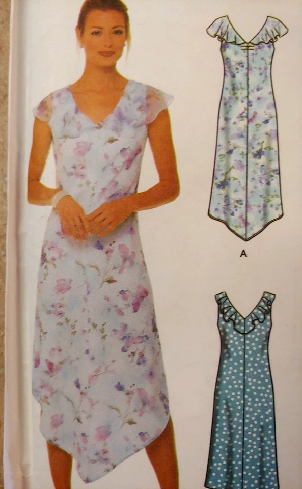 Simplicity 9631 Misses Petite-able Dress Cap sleeves or sleeveless 8-10-12-14 - Image 2 of 4