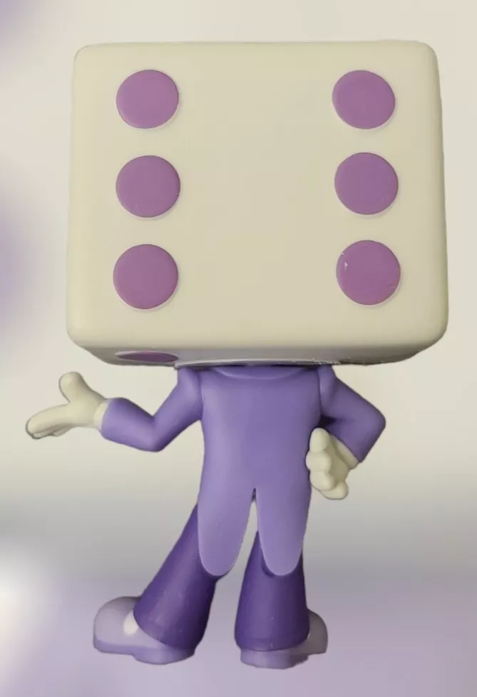 Funko Pop! Games: Cuphead S1- King Dice (Styles May Vary) Collectible Figure