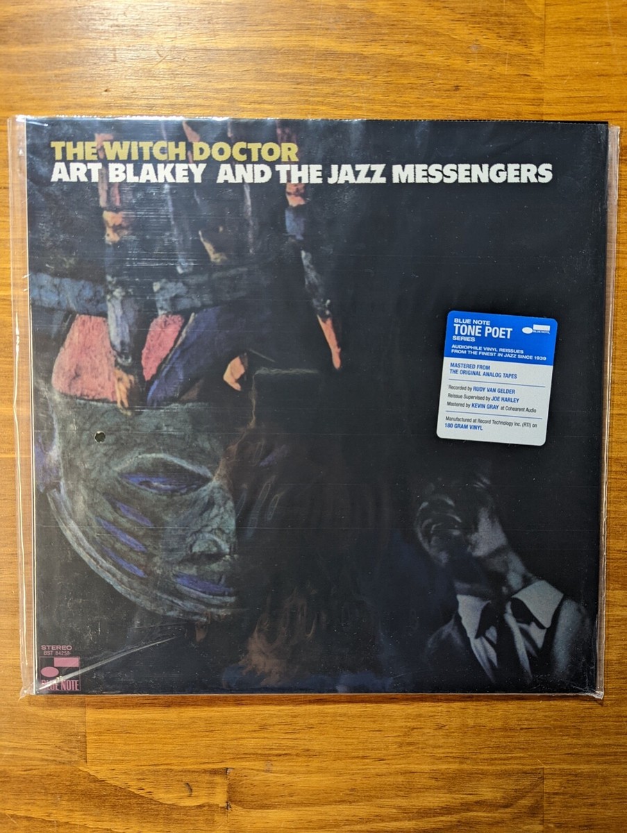 LP Art Blakey &amp; The Jazz Messenge Witch Doctor (180g) BST84258 Blue Note Records, B 未開封 /00400 Art Blakey And The Jazz Messengers – The Witch Doctor *VINYL* blue