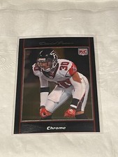 DAVID IRONS 2007 BOWMAN CHROME FOOTBALL RC ROOKIE CARD # BC40 B0556