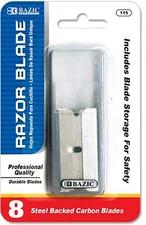 Razors Blades Replacement Utility Knife Standard Refill Best Blade 8 Per Pack