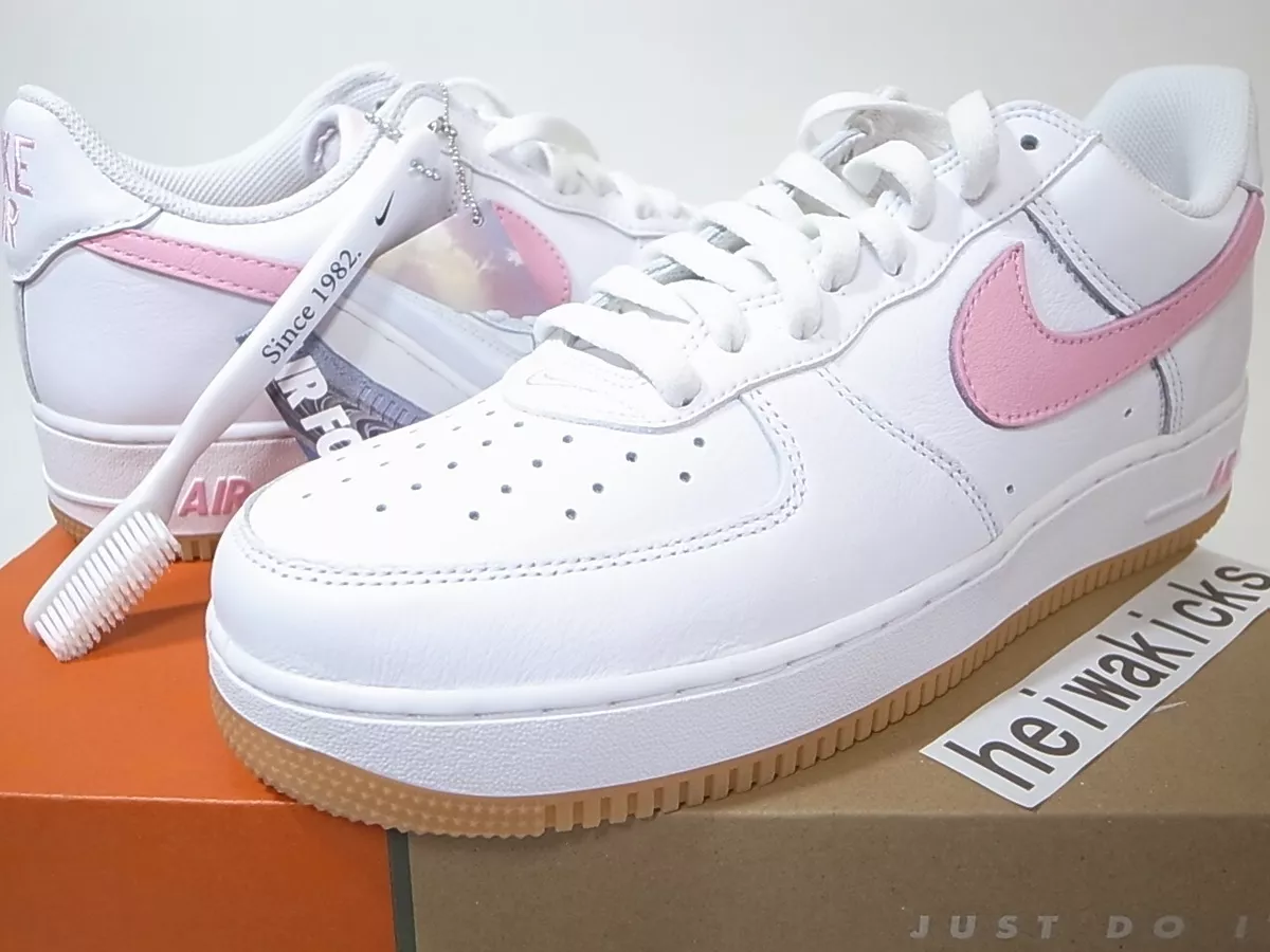 NIKE AIR FORCE 1 LOW RETRO COLOR OF THE MONTH WHITE/PINK-GUM