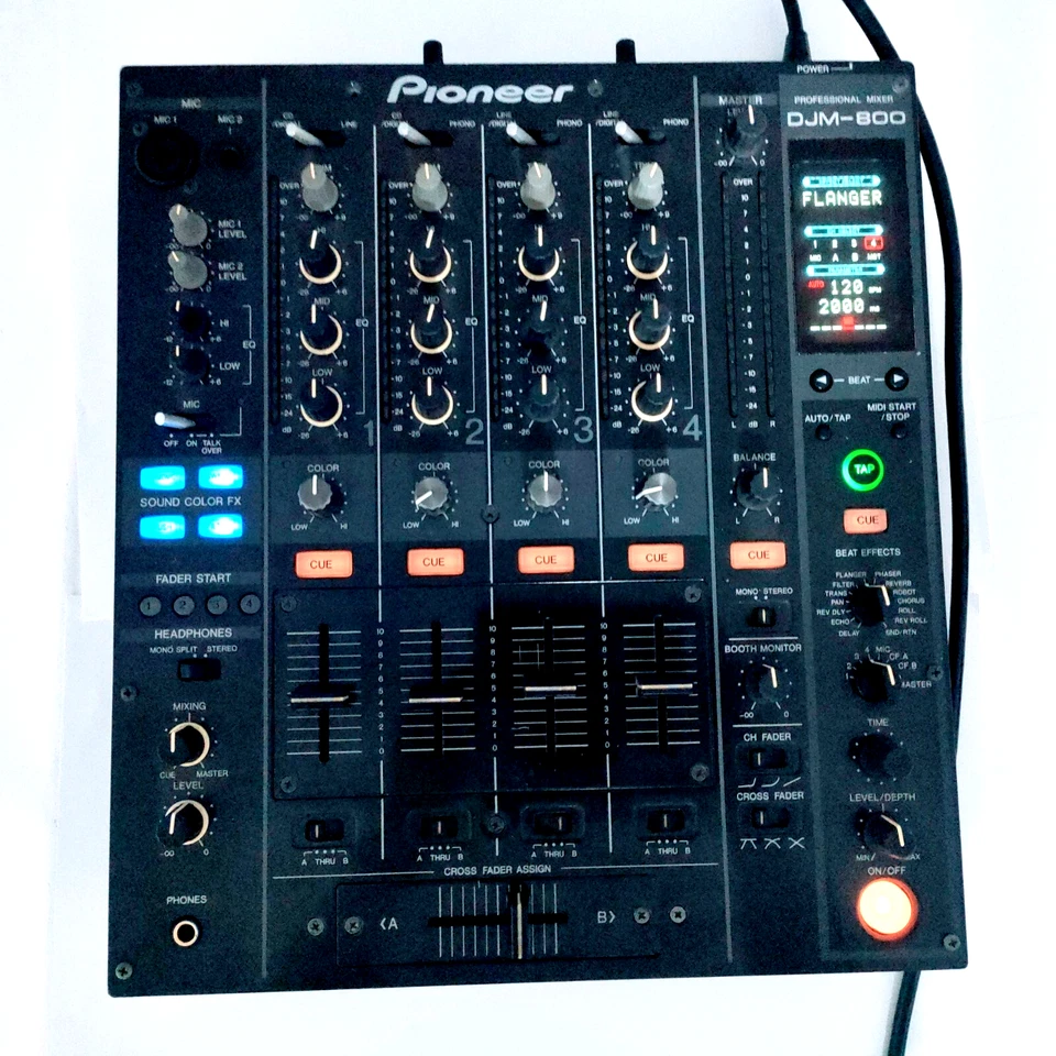 Pioneer DJM-800 Professional DJ Digital Mixer 4-Channel HCMP001567JP In-stock - Image 2 of 4