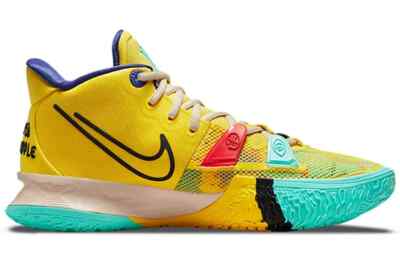 シューズ(男性用) NIKE kyrie 7 1 world 1 people 27cm Nike Kyrie 7 1 World 1 People Yellow Men's - CQ9326-700
