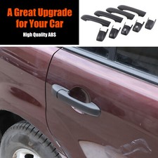 Matte Black Abs Outer Side Door Handle Cover For Honda Pilot 2003-08 Accessorie