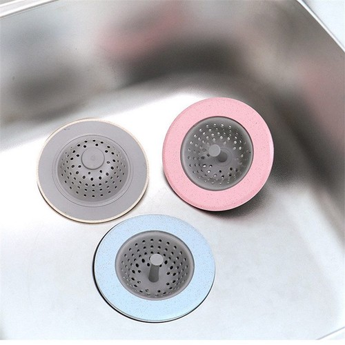 Hair Filter Strainer Shower Kitchen Accessorie Sink Bathroom Silicone Filter - Picture 4 of 17