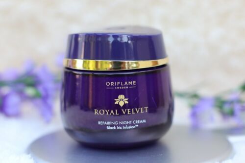 ROYAL Velvet Repairing Night Cream Oriflame Sweden 22814 firming lifting 50ml - Picture 4 of 4