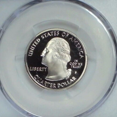 2004-S 25C State Quarter Iowa PCGS PR69 DCAM CLAD 24wrl0515 - Image 4 of 4