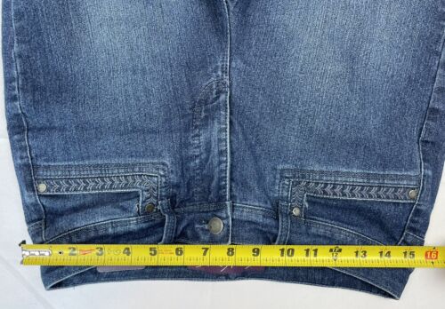 Gloria Vanderbilt Women's Skimmer Bermuda Blue Jean Shorts Size 6 / 30 X 16 - Picture 8 of 10