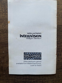 Intellivision Instruction ONLY Lot  Guides Manuals  - Astrosmash - MLB - Bowling