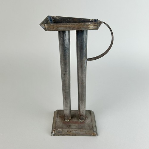 Vintage Candle Mold Metal Tin 2 Tube Candle Making 10” Tall eBay