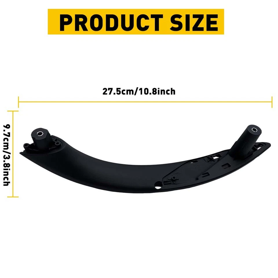 Manijas delanteras moldura interior manija de tirador de puerta para BMW F30 F34 F35 2012-2018 DIESTRO Y DERECHO Foto 2 de 4