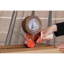 Kit Pistola Per Nastro Da Imballaggio Packatape – 6 Rotoli Nastro Extra Forte 50m, 65 Micron, Con Dispenser Ergonomico