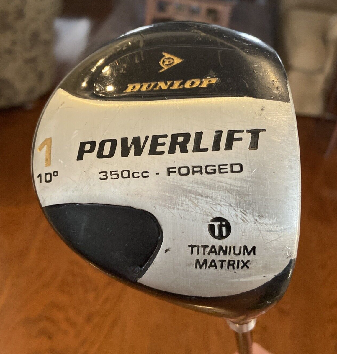 Dunlop PowerLift 350cc Forged Titanium Matrix Driver 10* ⛳RH